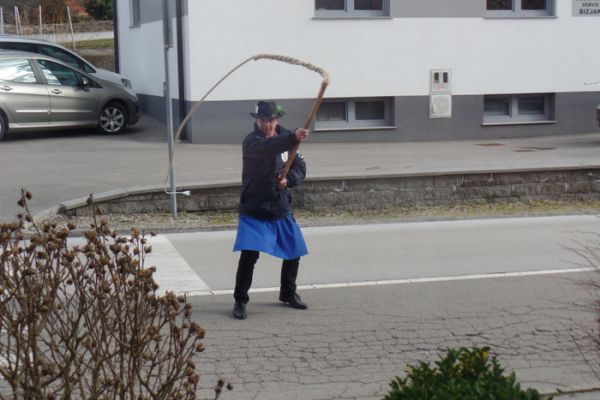 Obisk kurentov Dom upokojencev Sevnica